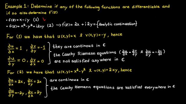 Cauchy Riemann Equations and Differentiability | Analytic VS Holomorphic | Complex Analysis #2 смотреть онлайн