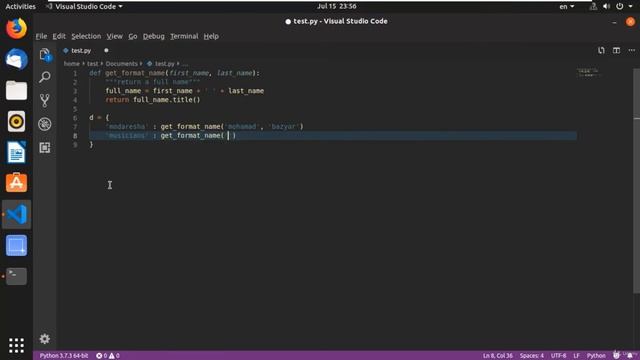 Python Function: Input First and Last Name | python Program смотреть онлайн