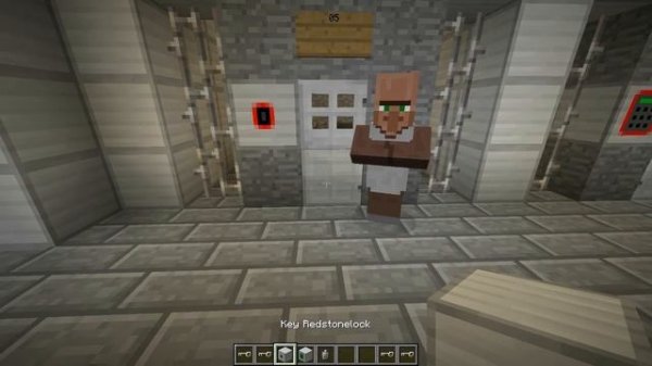 Minecraft - DOOR SECURITY MOD! (Keypads, Keys, Redstone Locks & More!) Mod Showcase