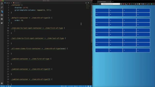 21 Reordering Grid Items смотреть онлайн