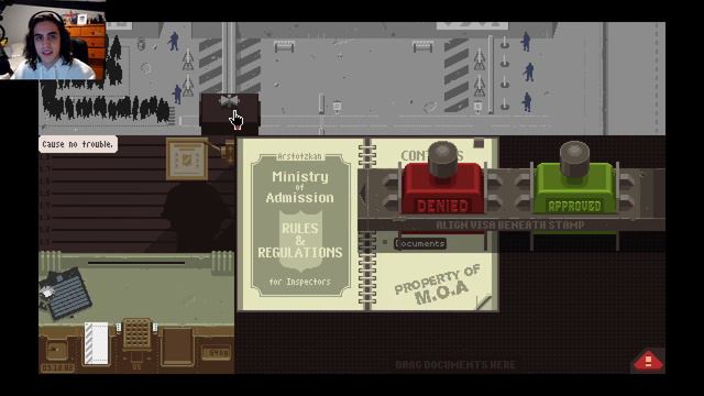 Historical Games: PAPERS PLEASE! - Ep 3 смотреть онлайн