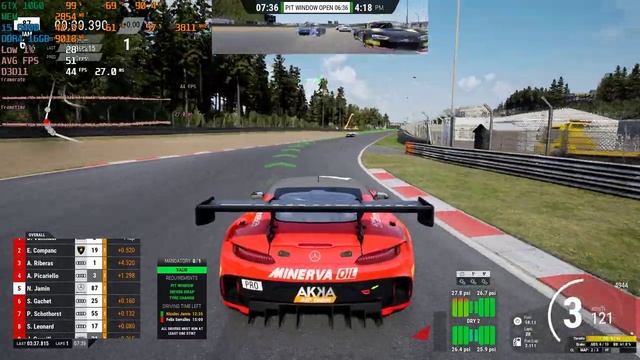 GTX 1060 3gb | Assetto Corsa Competizione | All settings + FSR смотреть онлайн