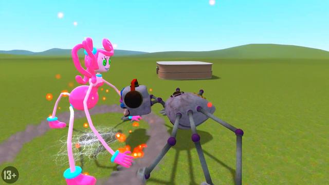 ПАПА И МАМА ДЛИННЫЕ НОГИ ПРОТИВ КОШМАРНОГО ДИДЖЕЯ В ГАРРИС МОД! FNAF 9 POPPY PLAYTIME В Garry`s Mod смотреть онлайн