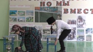 Сценка на аварском языке «Опять двойка»