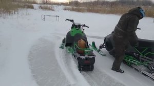 ИРБИС ТУНГУС 600L ПО СНЕГУ(СЕРИЯ ВТОРАЯ)