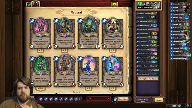 Token Demon Hunter | Scholomance Academy | Hearthstone смотреть онлайн