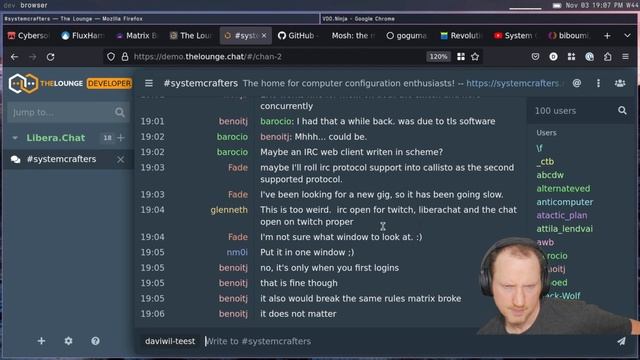 Improving the IRC Experience - System Crafters Live! смотреть онлайн