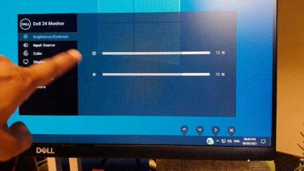 How to Adjust Dell Monitor Brightness | Dell 24 Monitor – S2421HN