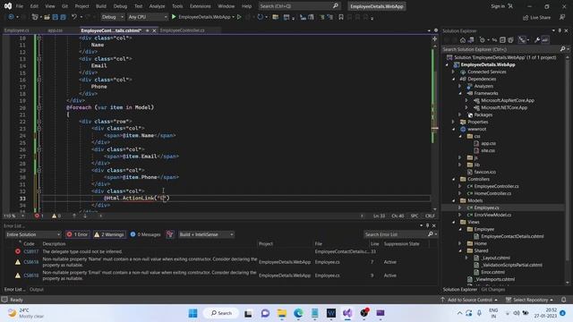 Consume Web API in Asp.Net MVC - Part 1 смотреть онлайн