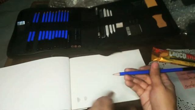 Unboxing Pencil and Charcoal Sketch Set || NAM NERY смотреть онлайн