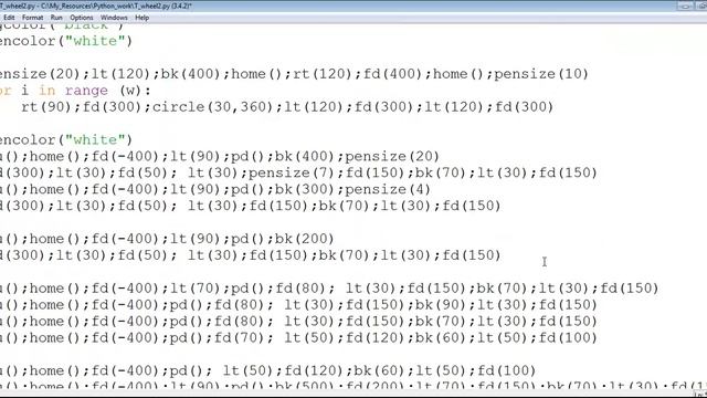 How to Create London Eye With Python Turtle Using For Loop смотреть онлайн