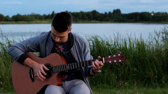 Thunder - Imagine Dragons (Fingerstyle Guitar Cover by Vadim Kobal) смотреть онлайн