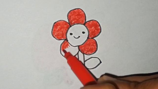 Fun and Simple Flower Drawing for Kids: Learn How to Draw a Colorful Flower in Easy Steps смотреть онлайн