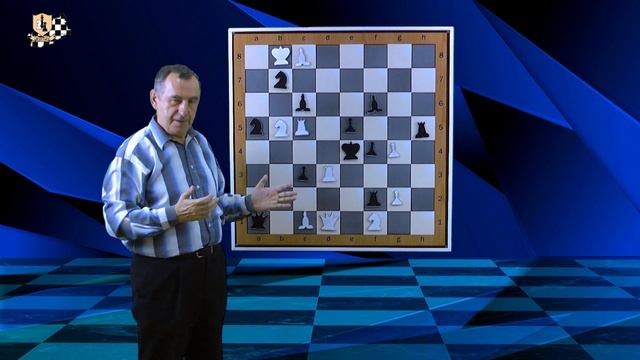 Задача на угрозу - восемь попыток, незагруженная фигура и ключевой ход (урок 14) смотреть онлайн