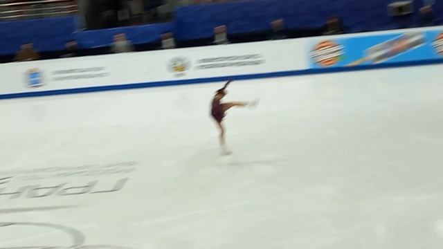 АЛЕКСАНДРА ТРУСОВА ГранПри России по фигурному катанию этап 5 короткая программа смотреть онлайн