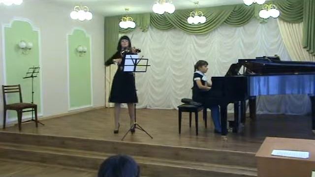 Карпова Лариса "Разговор двух друзей". Партию скрипки исп. Сапожникова С.Ю. смотреть онлайн