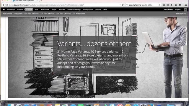xPalladium Drupal Theme - Working With MD Slider смотреть онлайн