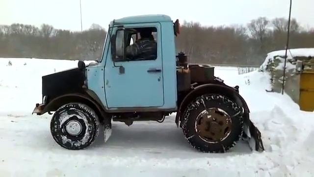 Самодельный трактор из Газона смотреть онлайн