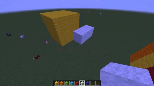 Making a Solar System out of wool in Minecraft 1.15.2 смотреть онлайн
