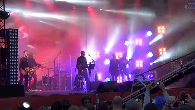 ЧМ-2018. Самара. Фан-зона 14.06.18. Песня ДДТ про футбол! смотреть онлайн