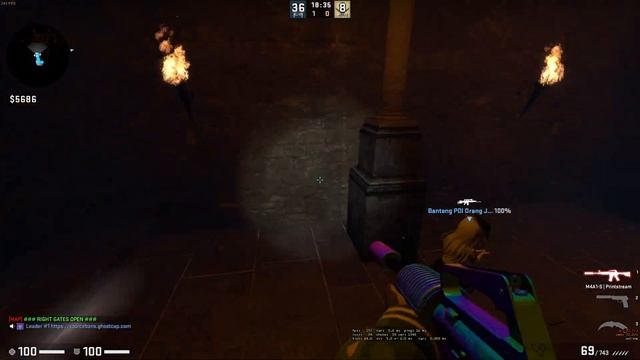 CSGO ZOMBIE ESCAPE ze_hidden_temple_v2_5 All Stages смотреть онлайн