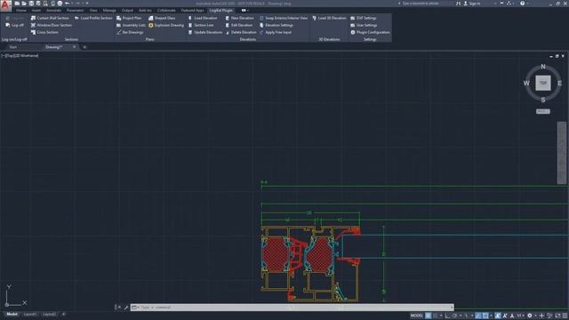 LogiKal   AutoCAD Plugin