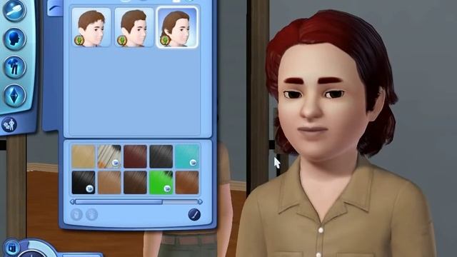 Симс 3 дополнение Все возрасты одежда и причёски смотреть онлайн