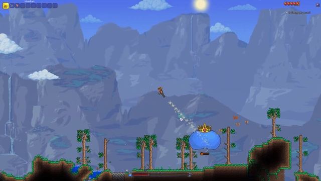 Terraria 1.4.1 - For the Worthy Mastermode - King Slime No-hit #1 смотреть онлайн