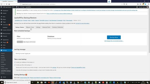 Export WordPress MySql Database with a Plugin смотреть онлайн