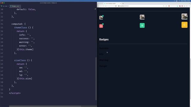 Vue UI Design System [#4] - Badges смотреть онлайн