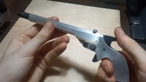 Самодельный дерринджер под Флобер калибром 4 мм