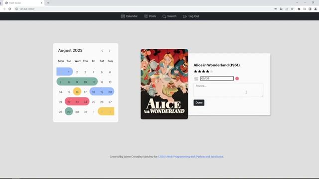 CS50W Final Project - Habit tracker смотреть онлайн