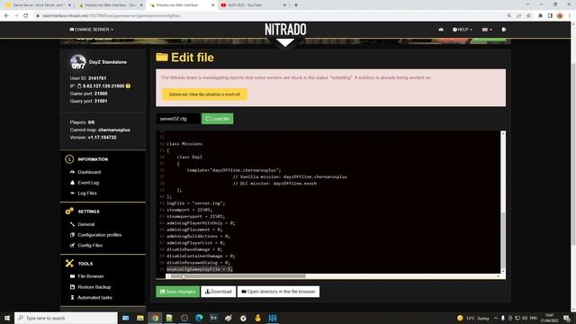 DAYZ Подключаем JSON файл для ПК смотреть онлайн
