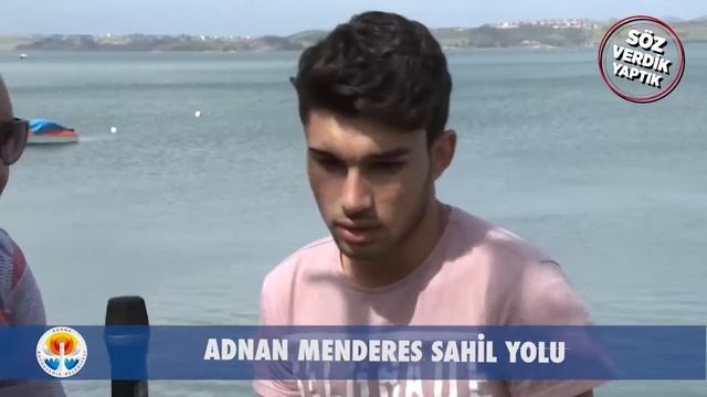 Adnan Menderes Sahil Yolu Röportaj #SözVerdikYaptık