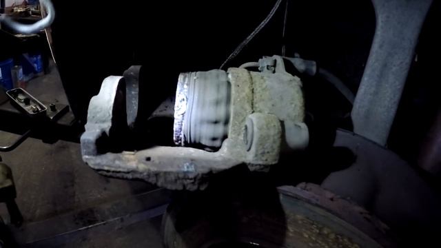 Замена тормозов на Audi A6 C6 4F #1 смотреть онлайн