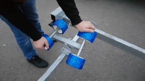 Почему МЗСА 81771Е.103 лучший прицеп с роликами для лодки, катера 5 метров.Видео обзор фирмы ТРЕЙЛИ