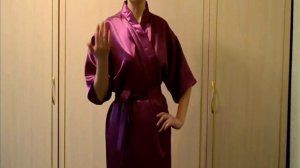 Шьем Халата С  Запахом Своими Руками. Халат С Запахом Простая Выкройка.