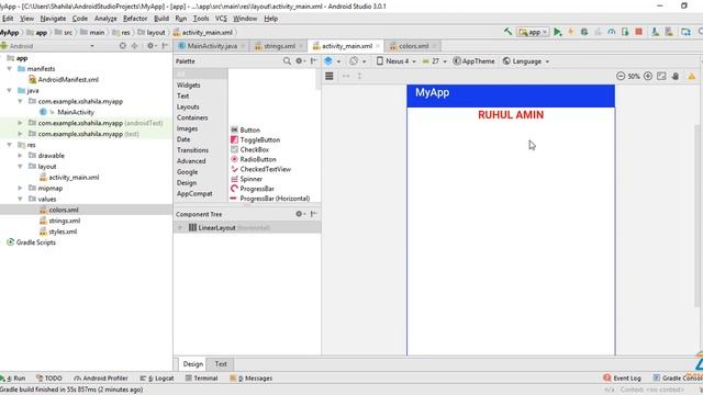 Android Bangla Tutorial 8 textview,scrollView in android example part-2 смотреть онлайн