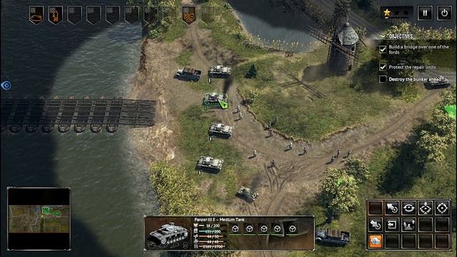Sudden Strike 4 gameplay - German Campaign - Battle of Sedan 1 Mission смотреть онлайн