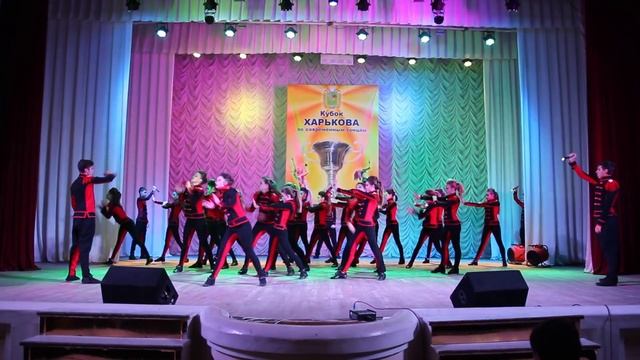 КУБОК ХАРЬКОВА - GOLD STAR премьера танца "Армия Дракулы" смотреть онлайн