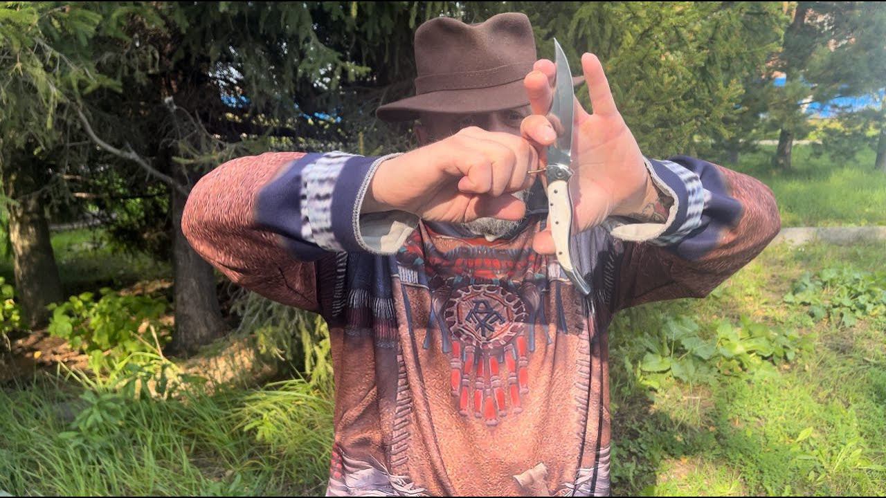 Обзор на Складной нож Волк Ларсен смотреть онлайн