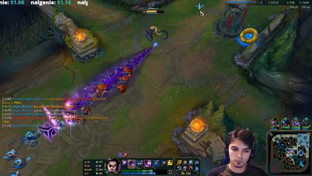 AZZAPP PENTAKILL ON NA 140PING, DISCORD WITH RANDOM TEAMMATES - League of Legends смотреть онлайн