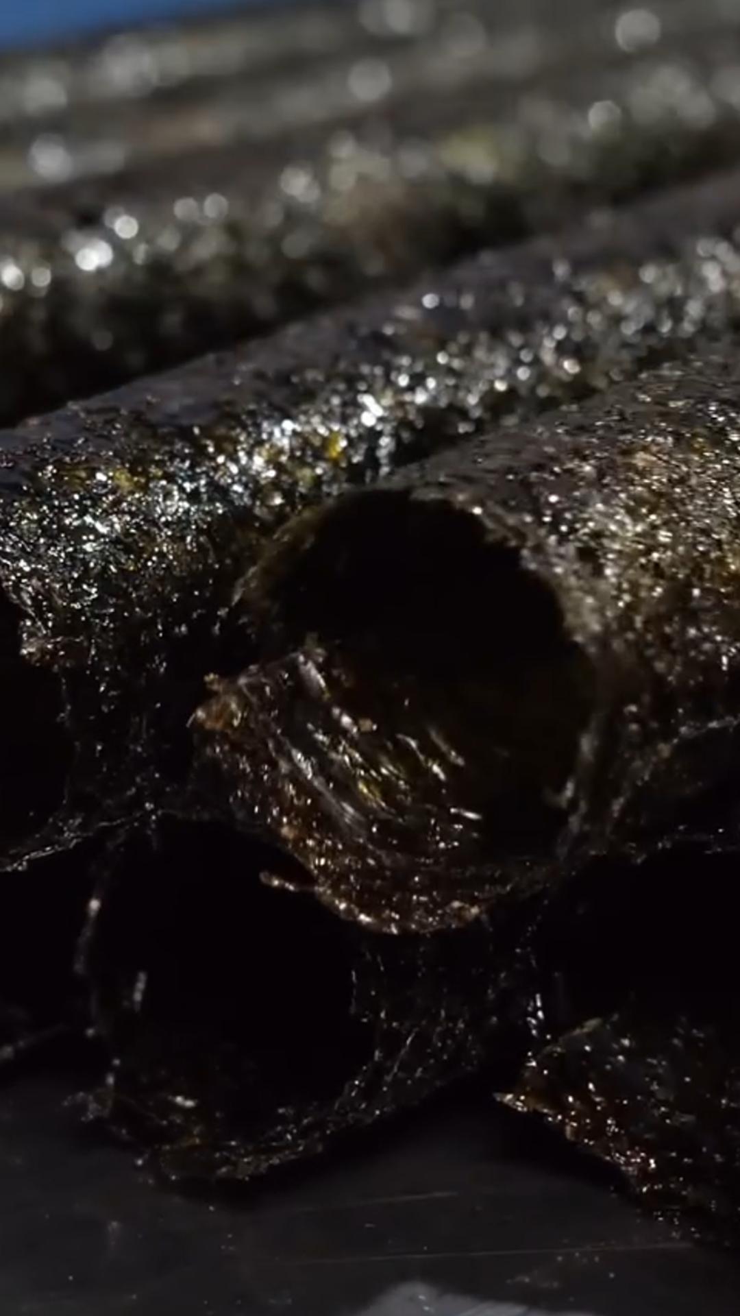 Трубочки из водорослей НОРИ #shorts #нори смотреть онлайн