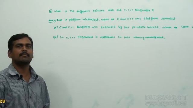 Java Interview Companion|| SCJP/OCJP|| What are the important diff between C, C++ and Java ? смотреть онлайн