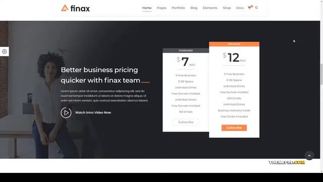 Finax Responsive Business Consulting WordPress Theme startup 15 Misaki смотреть онлайн