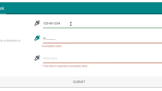 eForm Input Masking смотреть онлайн