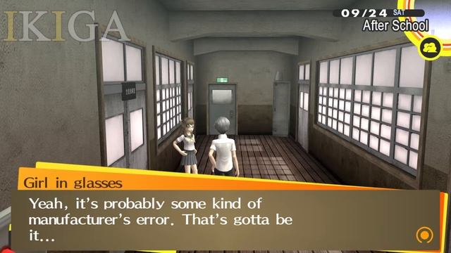 GIRL IN GLASSES DAIDARA APPRENTICE - UNIQUE NPC #41 - PERSONA 4 GOLDEN STEAM PC 2020 смотреть онлайн