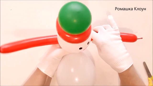 СНЕГОВИК ИЗ ШАРОВ снежки из ваты ПОДЕЛКИ Christmas Balloon Decoration Ideas смотреть онлайн