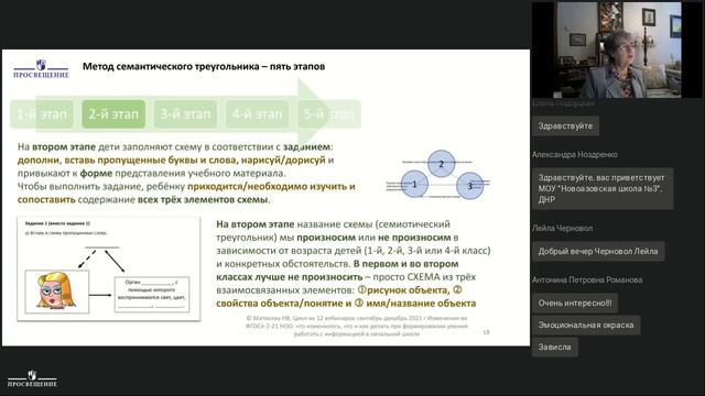 Средства и инструменты формирования высокого уровня умения работать с информацией (уровни C и D) смотреть онлайн