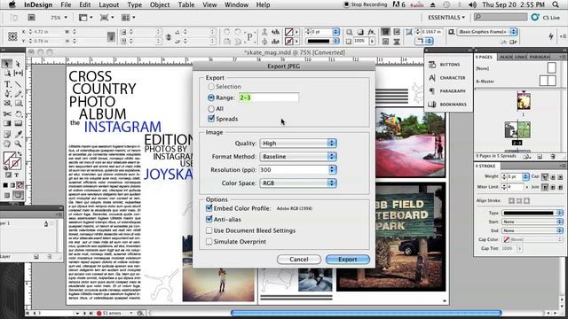 How To Rasterize In InDesign : InDesign & Graphics